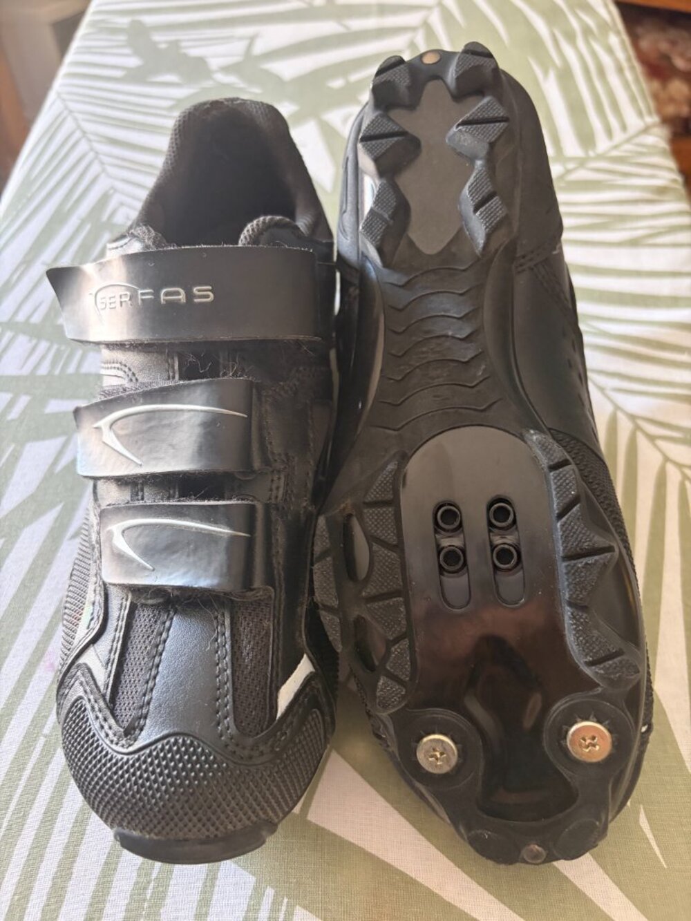 Serfas Saddleback MTB Cycling Shoes Black Size 38